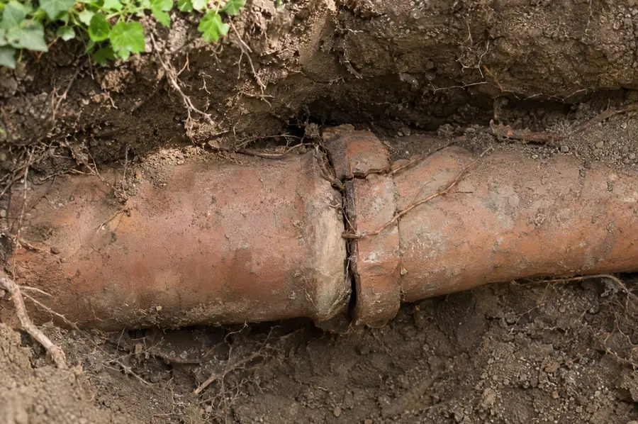 Clay Sewer Pipe Replacement